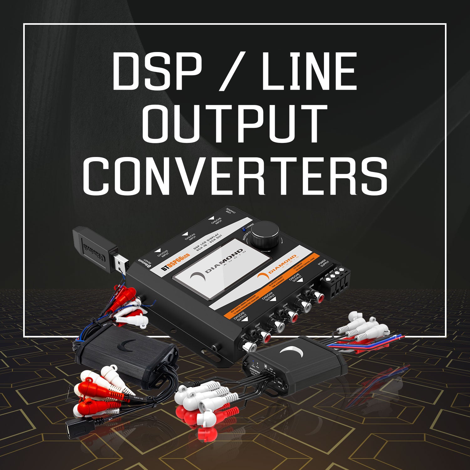 Collection of DSP/Line output converters.