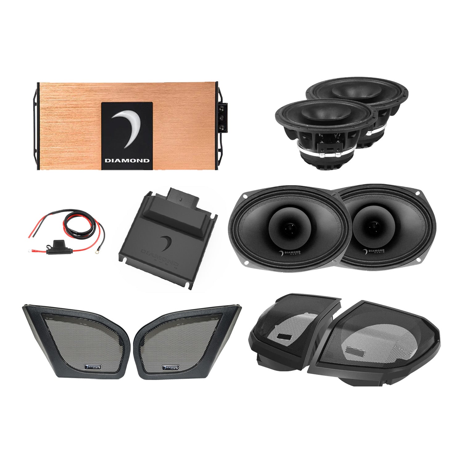 2024+ Road Glide 4-Speaker System DA24RGSP4 | Diamond Audio