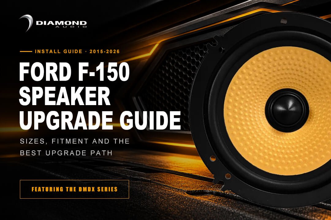 Ford F-150 Speaker Upgrade Guide (2015–2026) Sizes, Fitment and the Best Upgrade Path