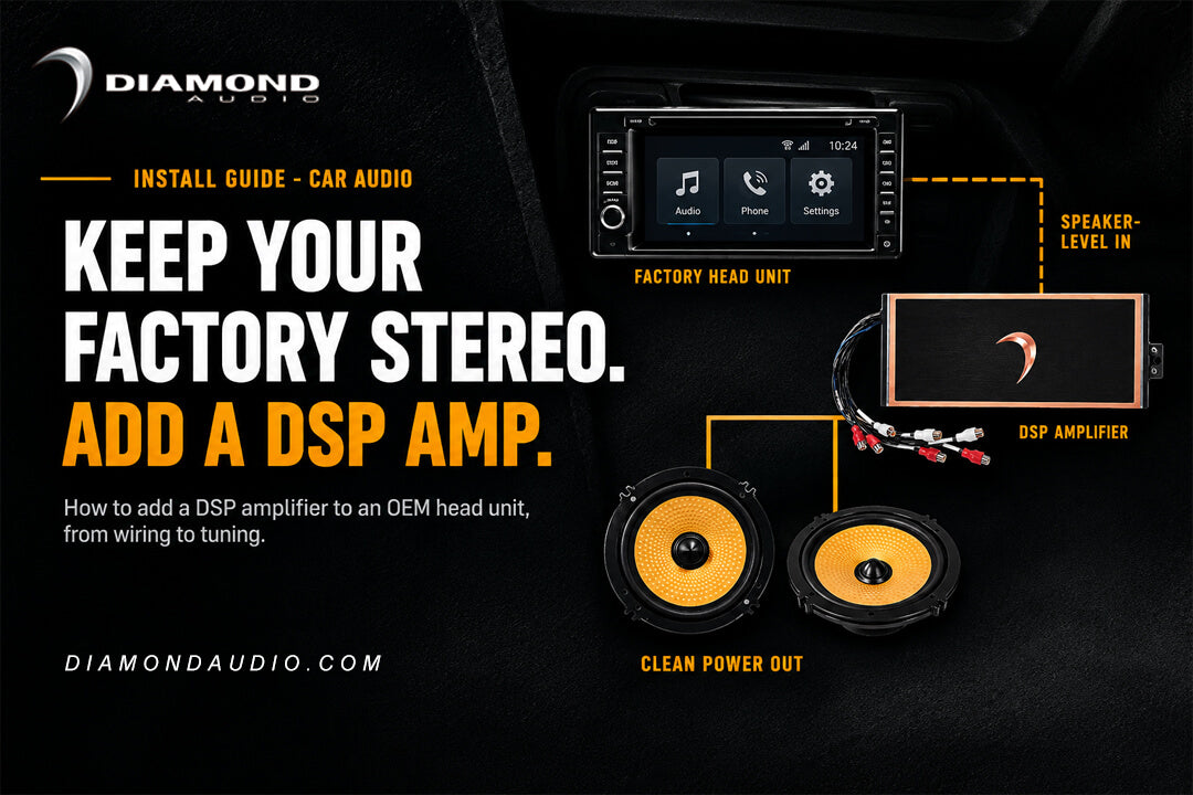 Keep Your Factory Stereo How to Add a DSP Amplifier to an OEM Head Unit
