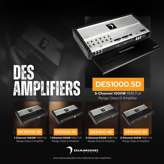 Unleashing the Power: The DES Amplifier Series by Diamond Audio