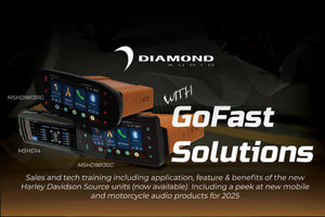 Exclusive Harley Davidson product training with Diamond Audio at GoFast Solutions. Join now!