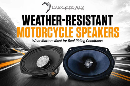 What Weather Resistance Should Motorcycle Speakers Have, and Why Does It Matter? - Diamond Audio