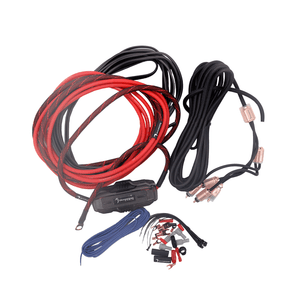 HX82 - 2-Channel 8 Gauge Amplifier Installation Kit W/ RCA Interconnect and 20 ft Speaker Cable