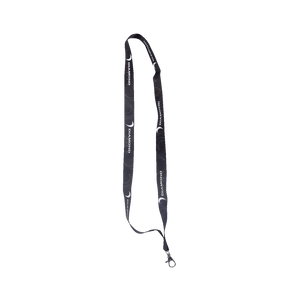 Sleek Black Diamond Audio Lanyard  (Black) - DALANR