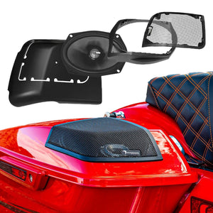 2014 - 2023 Harley Davidson® Cut In Lid Kit with MS69CX (4Ω) Speaker - MSMS694LK - MSMS694LK - Diamond Audio