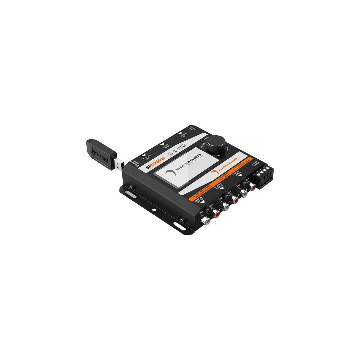 Computer Signal Display Device 6-Channel Digital Signal Processor W/Bluetooth, LCD Display