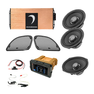 14 - 23 Harley Davidson® Road Glide 4-Speaker System - DA1423RGSP3R