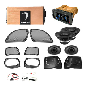 14 - 23 Harley Davidson® Road Glide 4-Speaker System - DA1423RGSP4R