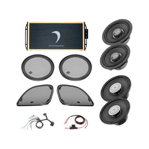 14 - 23 Harley Davidson® Road Glide 4 - Speaker System - DA1423RGTP3 - DA1423RGTP3 - Diamond Audio