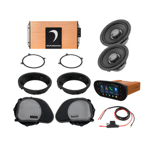 98-13 Harley Davidson® Road Glide 2-Speaker System - DA9813RGSP1R - DA9813RGSP1R - Diamond Audio