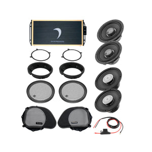 98 - 13 Harley Davidson® Road Glide 4 - Speaker System - DA9813RGTP3 - DA9813RGTP3 - Diamond Audio
