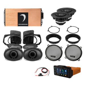 98 - 13 Harley Davidson® Street Glide 4-Speaker System - DA9813SGSP4R