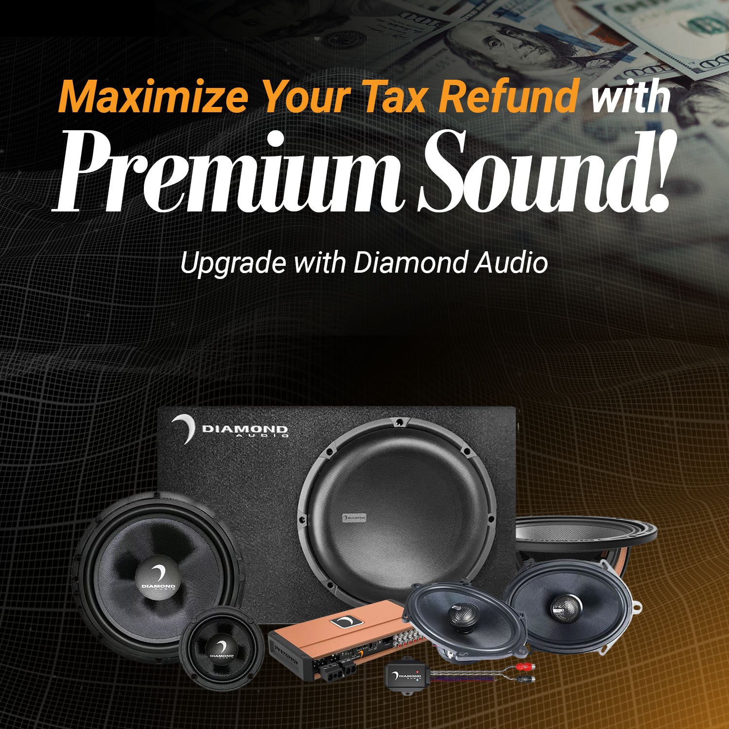 DIAMOND AUDIO TECHNOLOGYカー パワーアンプ ダイヤモンドオーディオ（DIAMOND AUDIO） ～ カーオーディオ