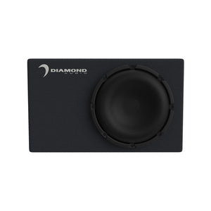 DESMB12A - DES Series 12" Active Slot Vented Subwoofer Enclosure (2Ω) - DESMB12A - Diamond Audio