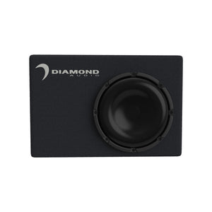 DESMB8A - 8" Slot Vented Active Subwoofer Enclosure (2Ω) - DESMB8A - Diamond Audio