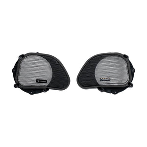 1998 - 2013 Harley Davidson® Road Glide Faring Grills W/Diamond Logo (Pair) - DHDRG13 - DHDRG13 - Diamond Audio
