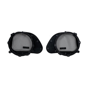 1998 - 2013 Harley Davidson® Road Glide Faring Grills W/Diamond Logo (Pair) - DHDRG13 - DHDRG13 - Diamond Audio