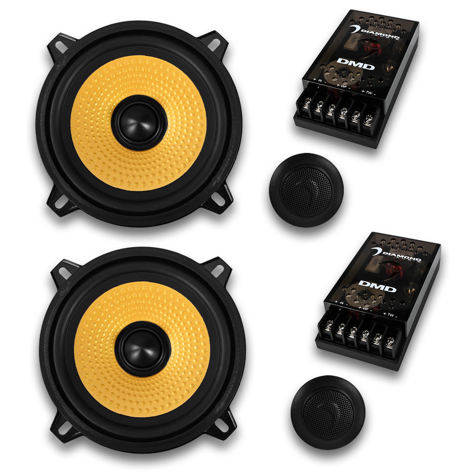 DMDX5C - DMDX SERIES 5.25"2 - WAY COMPONENT SET - DMDX5C - Diamond Audio