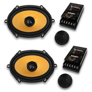 DMDX68C - DMDX SERIES 6×8"2 - WAY COMPONENT SET - DMDX68C - Diamond Audio