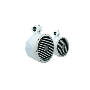 HXM65PODCFW - 6.5" 2-Way Marine Tower Speaker w/Titanium Dome Tweeter (Carbon Fiber White)