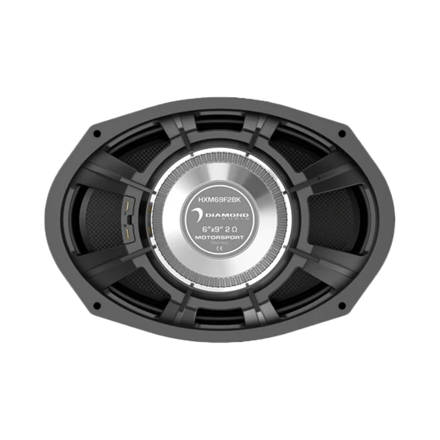 6" x 9" 2 - Way High Output Marine Speaker (2Ω ) - HXM69F2BK - HXM69F2BK - Diamond Audio