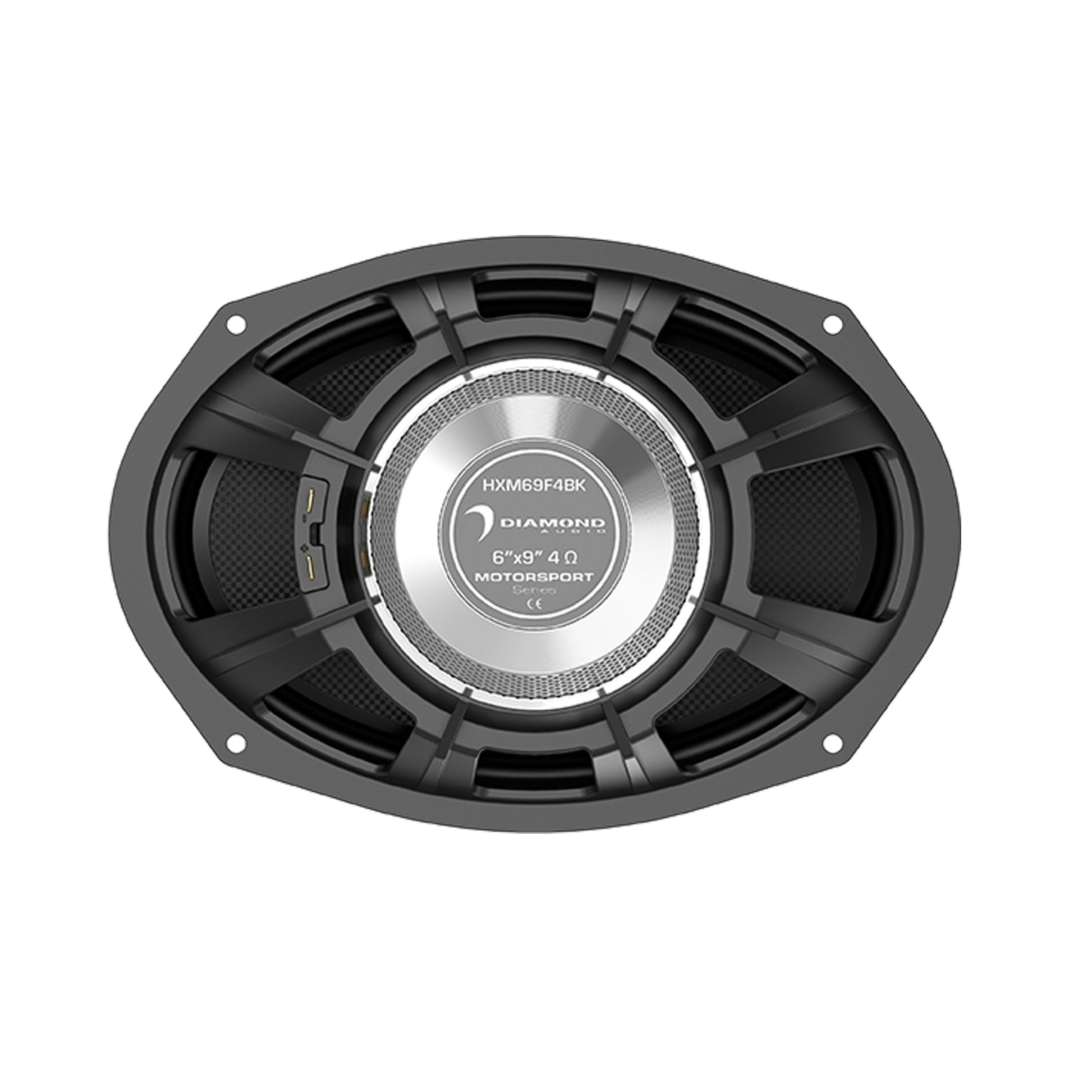 6"x 9" 2 - Way High Output Marine Speaker (4Ω) - HXM69F4BK - HXM69F4BK - Diamond Audio