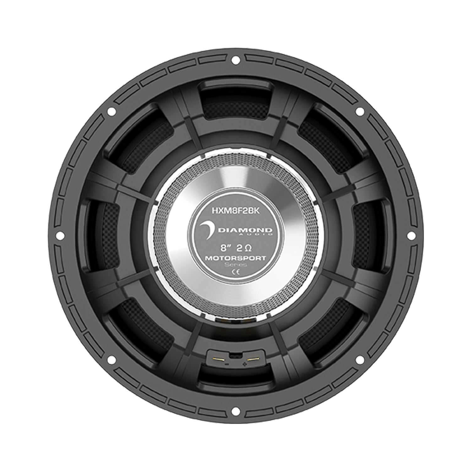 8" 2 - Way High 0utput Marine Speaker (2Ω) - HXM8F2BK - HXM8F2BK - Diamond Audio