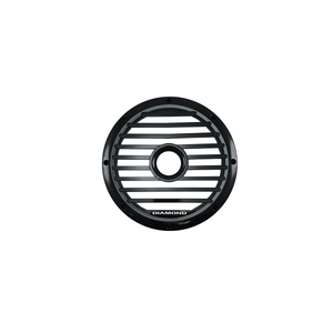 Motorsports Series 10" Black Marine Subwoofer Grill w/LED (Single) - MS10GRLB