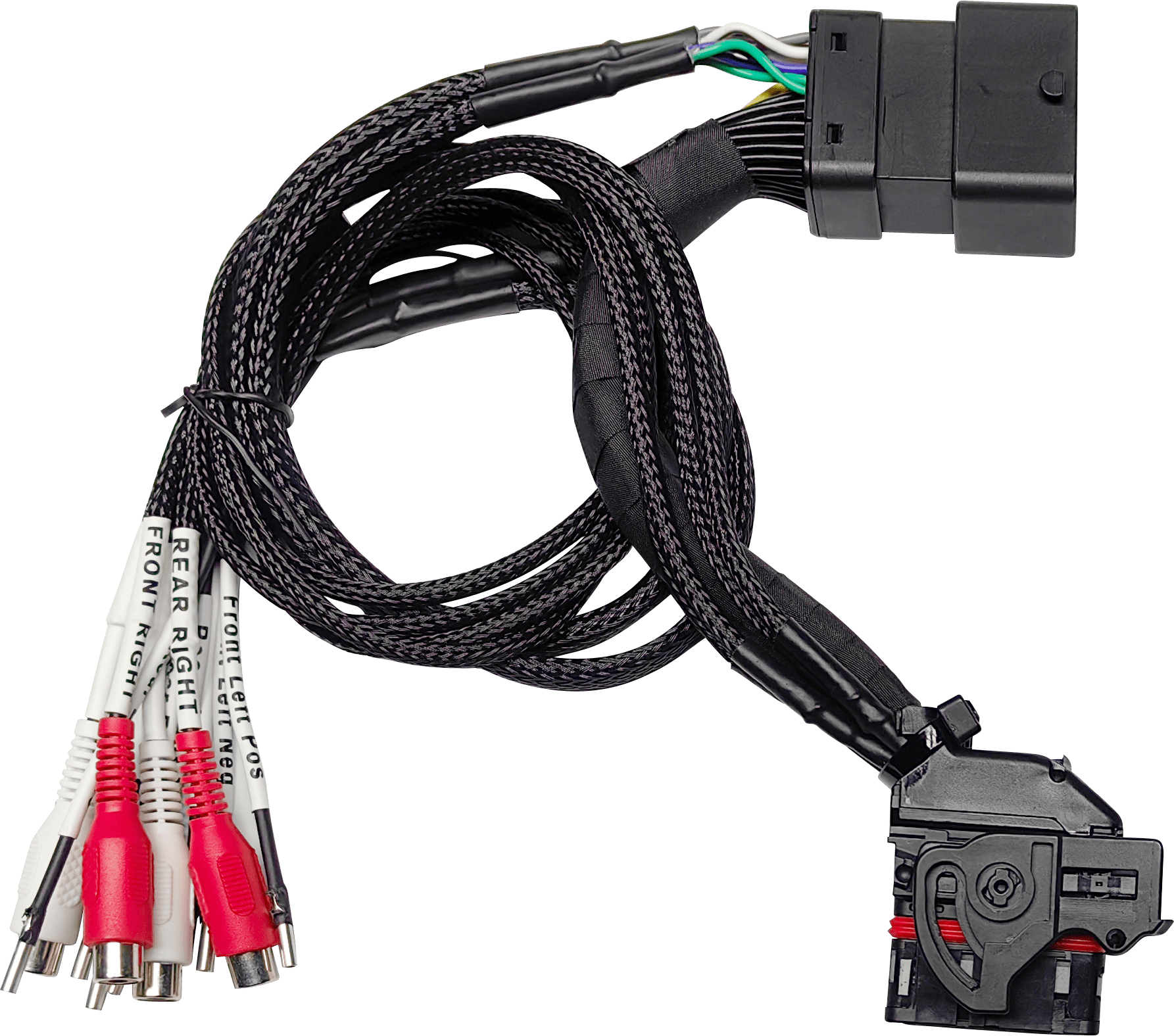 BREAK OUT HARNESS FOR MSHD14 WHEN 10CH OF 5V RCA OUTPUTS ARE REQUIRED
