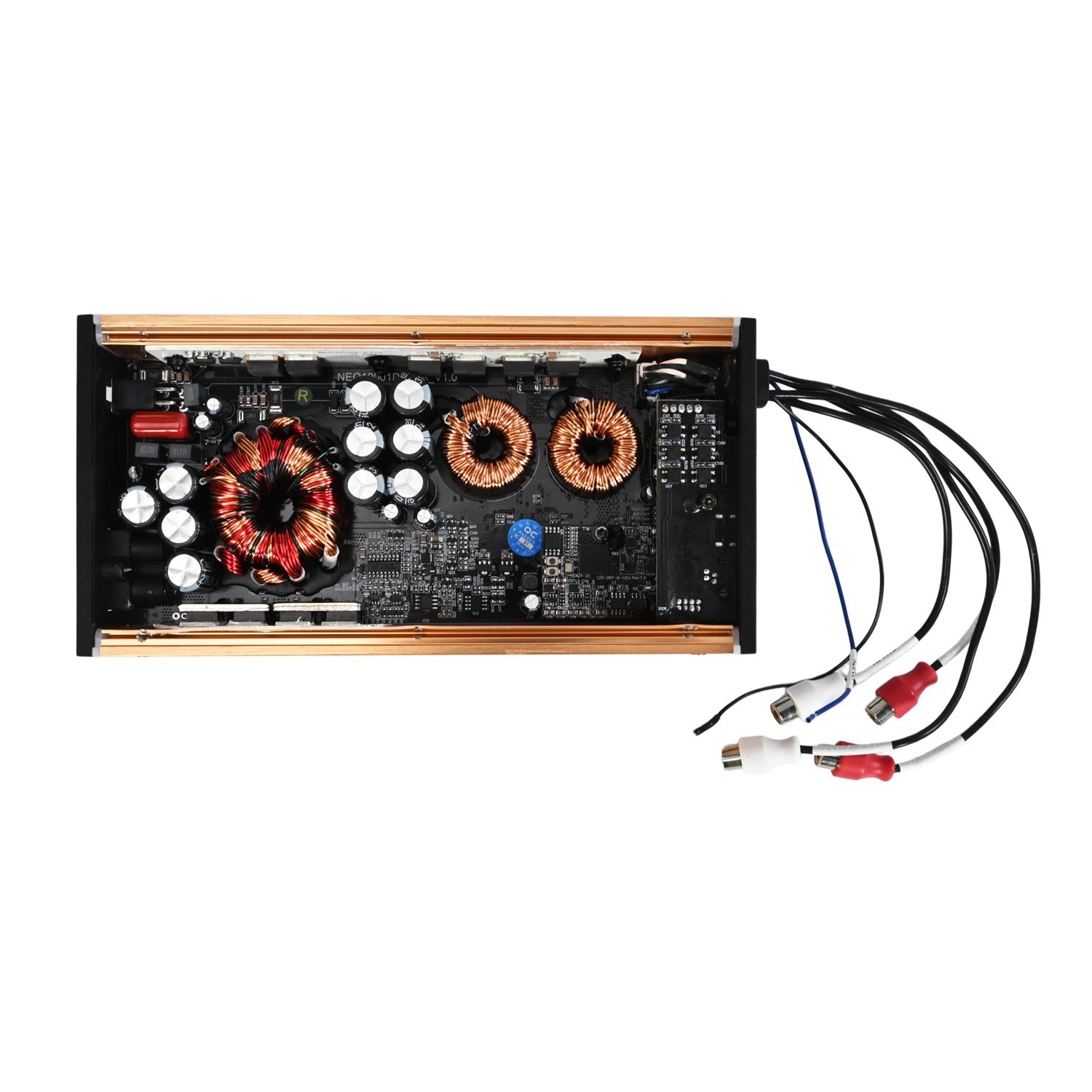 1-Channel 1000W RMS CLASS D Monoblock Amplifier with 4CH DSP - NEO10001DSP - NEO10001DSP - Diamond Audio