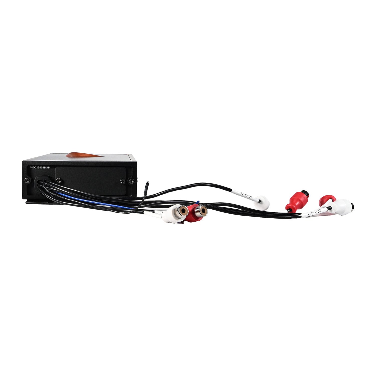 4-Channel 1200W RMS CLASS D Amplifier with 6CH DSP