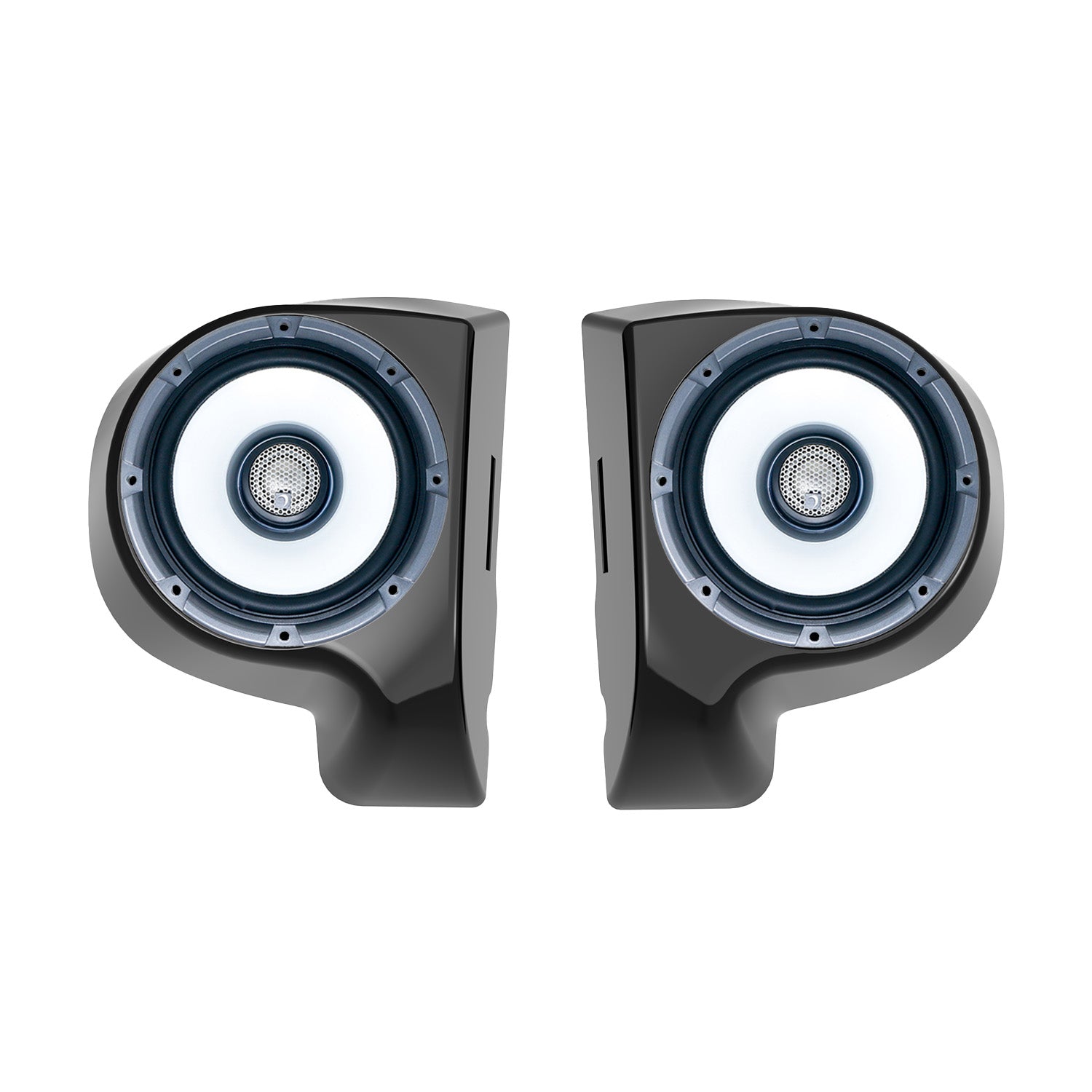 KICK PODS WITH HXM65F4 Upgrade your motorcycle audio system with the Diamond Audio Harley Kick Pods with HXM65F4 4Ω Speakers
