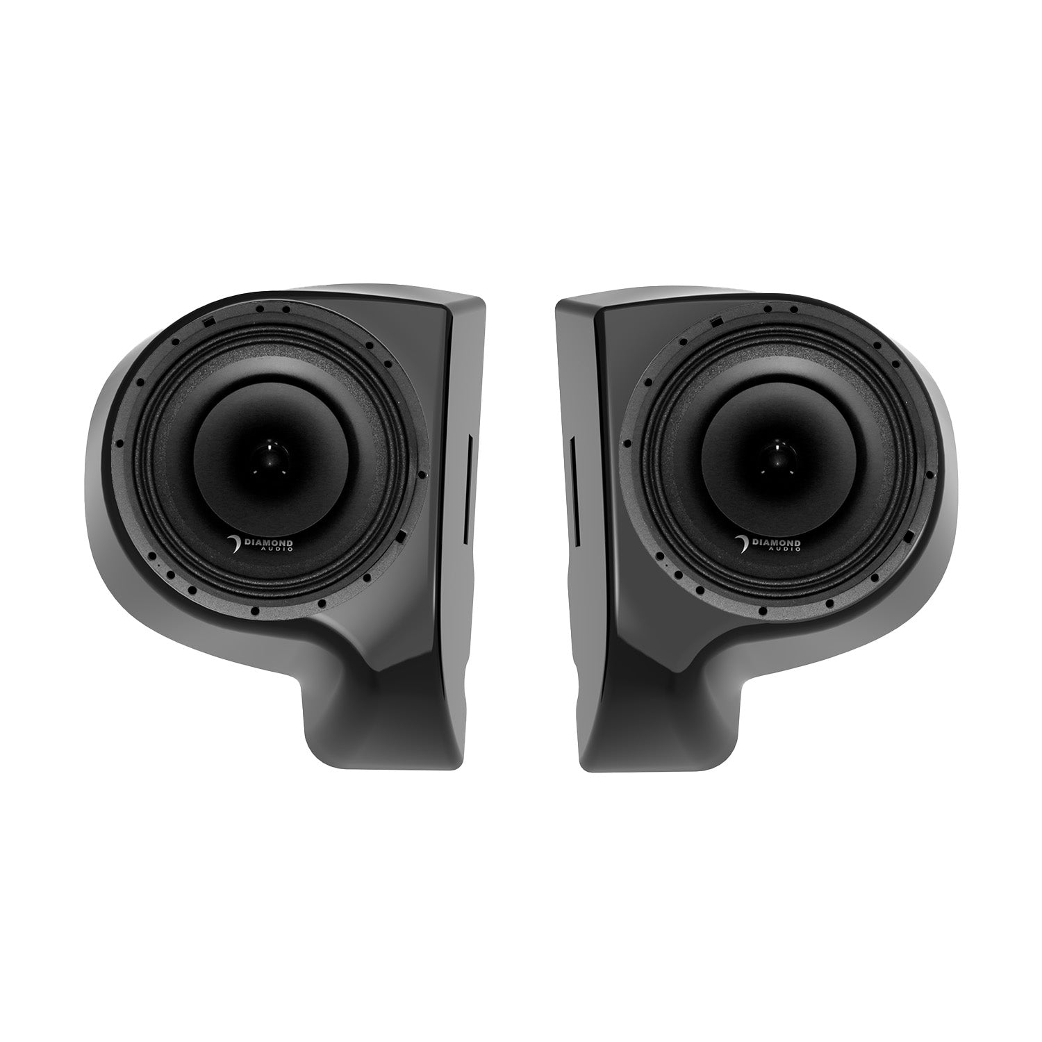 HARLEY KICK PODS WITH MP652 Upgrade your motorcycle audio system with the Diamond Audio Harley Kick Pods with MP652