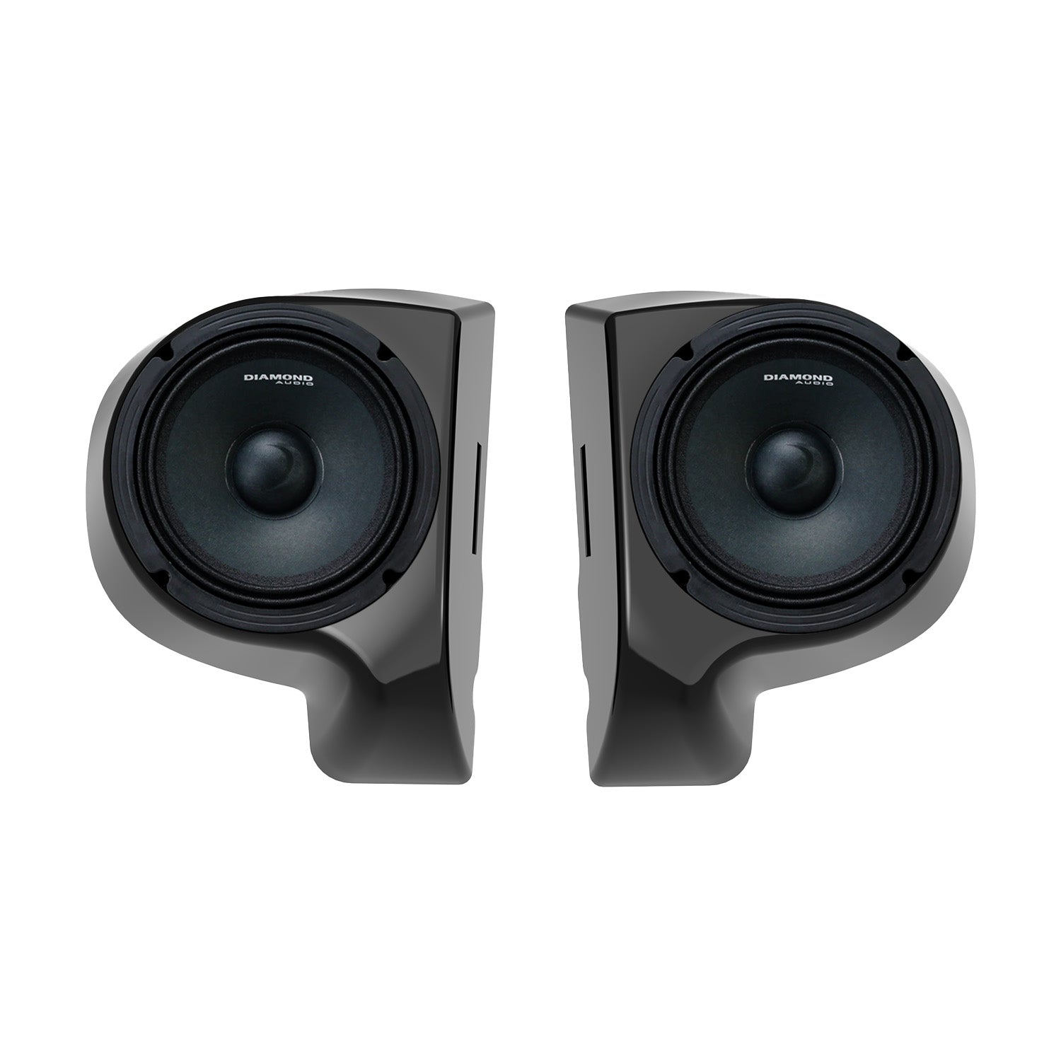 PODMSPRO65 - HARLEY KICK PODS for 2014-2023 WITH MSPRO65 PRO DRIVERS powerful midrange clarity and aggressive projection