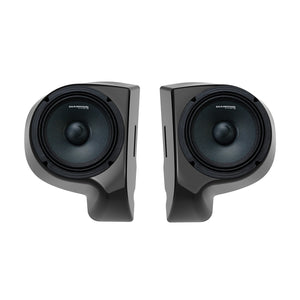 PODMSPRO65 - HARLEY KICK PODS for 2014-2023 WITH MSPRO65 PRO DRIVERS powerful midrange clarity and aggressive projection
