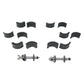 4" 6 Speaker Waterproof Soundbar System - SB4LED26 - SB4LED26 - Diamond Audio