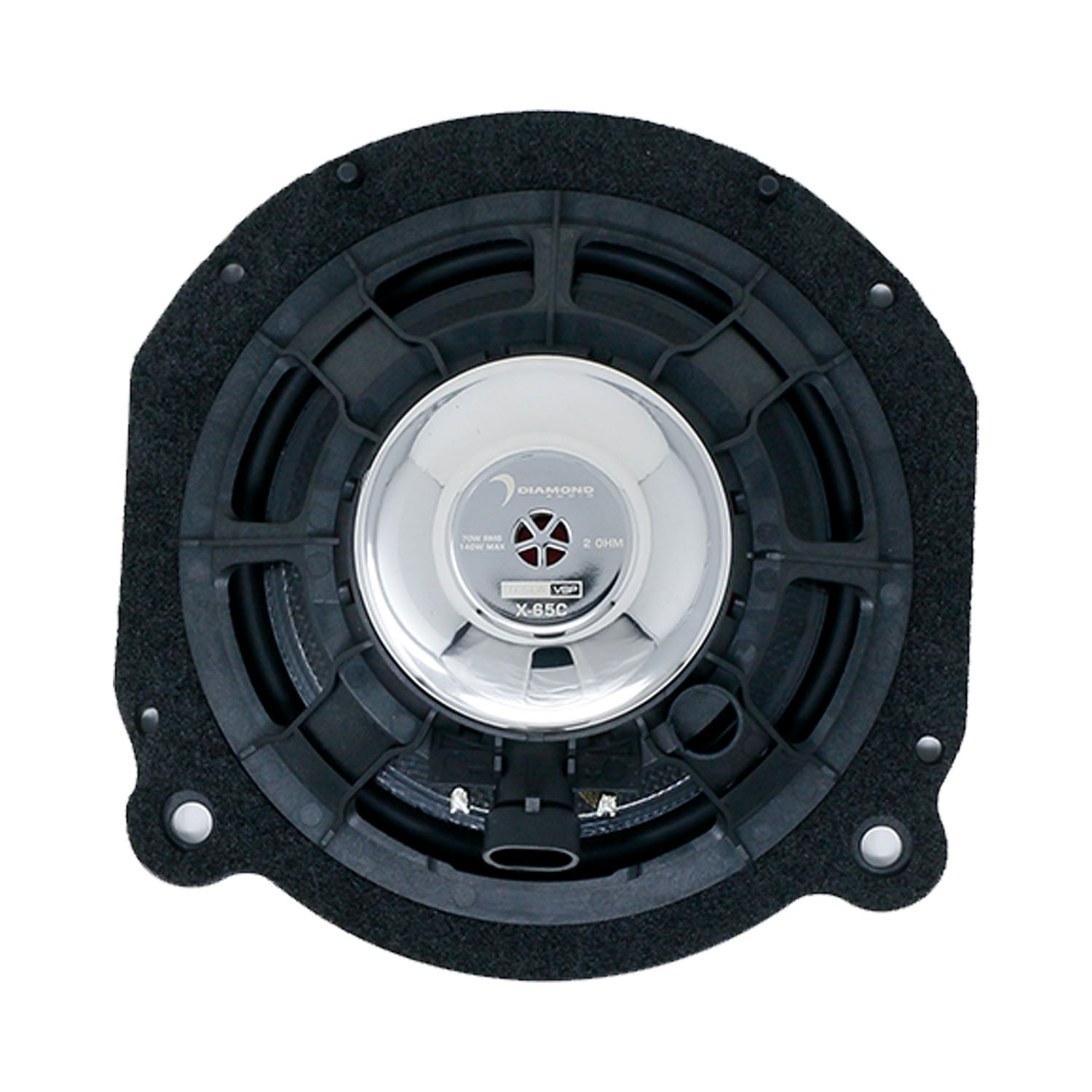 6.5" Tesla Model X 2 - Way Component Speaker Set (Plug & Play) X - 65C - X-65C - Diamond Audio