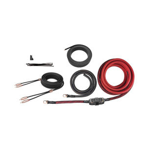 2-Channel 4 Gauge Amplifier Installation Kit W/ RCA Interconnect and 20 ft Speaker Cable