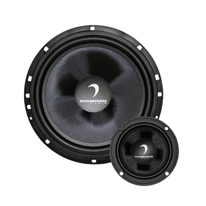 DES365C - DES Series 6.5" 3-Way Component System w/Aluminum Dome Tweeter and Crossovers