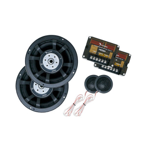 H65SH - HEX Series 6.5 “ 2-Way Shallow Component Set w/Silk Dome Tweeter
