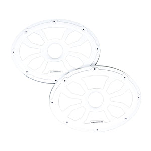 HXM69FWW - 6.5" Flush Mount Speaker Grills - White (Pair)