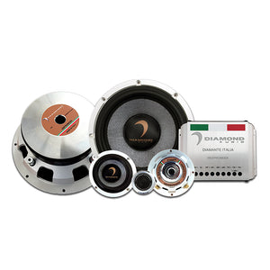 HXPRO653DI - HEX PRO Diamante Italia Edition 6.5" 3-Way Component Set