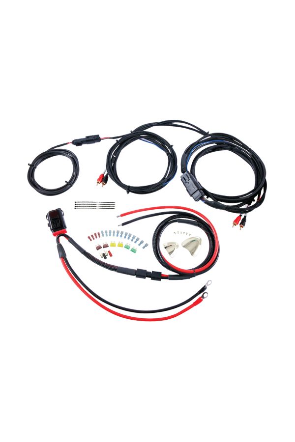 Harley Davidson Specific 2-Ch Audio Wiring Kit (All Harley  Baggers 1998-2019)